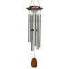 Woodstock Wind Chimes For Outside, Garden Décor, Outdoor & Patio Décor, 29", Moonlight Solar Chime Wind Chimes - image 3 of 4