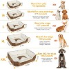 Pet Dog Bed Soft Warm Fleece Puppy Cat Bed - 3 of 4