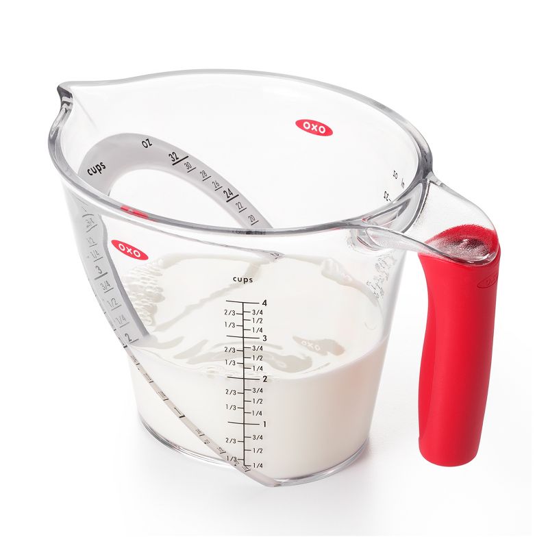 OXO 4 Cup Angled Measuring Cup, 3 of 5