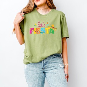Simply Sage Market Let's Fiesta Colorful Short Sleeve Tee - 1 of 4