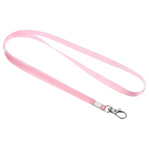 Unique Bargains Polyester Wear-resistant Lightweight ID Card Neck Lanyards with Hooks 20 Pcs - 1 of 4