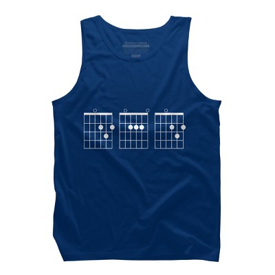 Men's Design By Humans Rocking Dad Guitar Chords By HoangCathrine Tank Top