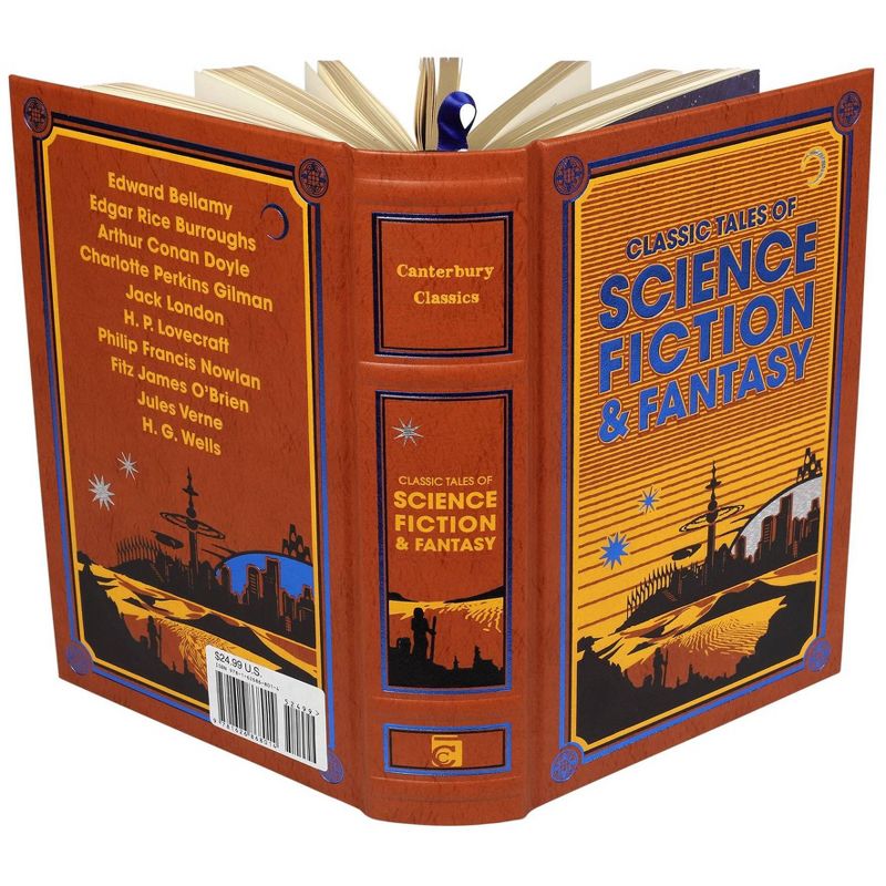 Classic Tales of Science Fiction & Fantasy - (Leather-Bound Classics) (Leather Bound), 2 of 5