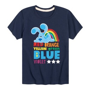 Boys' - Blue's Clues & You! - Colors Of The Rainbow Short Sleeve Graphic T-Shirt - 1 of 4