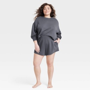 Women's Pointelle Lounge Shorts - Colsie™ - 1 of 3