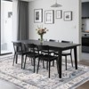Area Rugs for Living Room - Machine Washable Non Slip Vintage Rugs, Low Pile Lightweight Chenille Print Rug for Bedroom, Dining Room, Home Office - 3 of 4