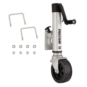 Fulton 1413040134 1,600 Pound Lift Capacity Versatile Bolt/Weld On F2 Trailer Tongue Jack for Marine, Utility, and Recreational Uses, Wide Track - 1 of 4