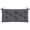vidaXL Garden Bench Cushion Anthracite Oxford fabric (100% polyester) - 4 of 4