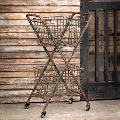 Park Hill Collection Double Market Cart