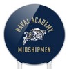 US Naval Academy Midshipmen Acrylic Cake Topper Party Decoration for Wedding Anniversary Birthday Graduation - 3 of 4