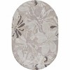 Hauteloom Ilfeld Athena Gray Floral Wool Rug - 4 of 4