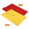 Unique Bargains Felt Envelope Office Business Travel Storage File Bags 2 Pcs - 3 of 4