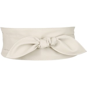 Allegra K Womens Wrap Around Obi Belts Wide Waist Band Belt for Dresses - 1 of 4
