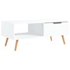 vidaXL Coffee Table White Engineered wood, MDF Medium Coffee Table - 2 of 4