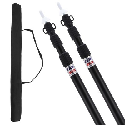 Unique Bargains Aluminum Alloy Adjustable Replacement Camping Tarp Poles for Shelter