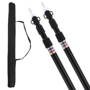 Unique Bargains Aluminum Alloy Adjustable Replacement Camping Tarp Poles for Shelter - 1 of 4