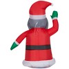 Gemmy Car Buddy Christmas Airblown Inflatable Santa, 3 ft Tall, Multi - 4 of 4