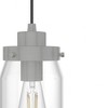 Hunter Fans 14.5" Devon Park Ceiling Light Brushed Nickel Finish 3-Bulb Pendant - 3 of 4