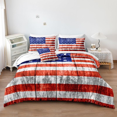 Comforter Set Bed in a Bag – Soft All Season Bedding with Sheets, Pillowcases & Cushion Cover, Lightweight Cozy Quilt