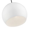 Livex Lighting Piedmont 1 - Light Pendant in  Shiny White/Polished Brass - 2 of 4