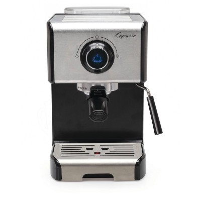 Capresso Pump Espresso/Cappuccino Machine EC300 – Stainless Steel/Black 123.05