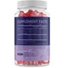 Melatonin Gummies for Kids, Premium Melatonin Gummies for Improve Sleep Quality with Chamomile & Lemon Balm, Raspberry Flavor, MAV Nutrition, 60ct - 2 of 4
