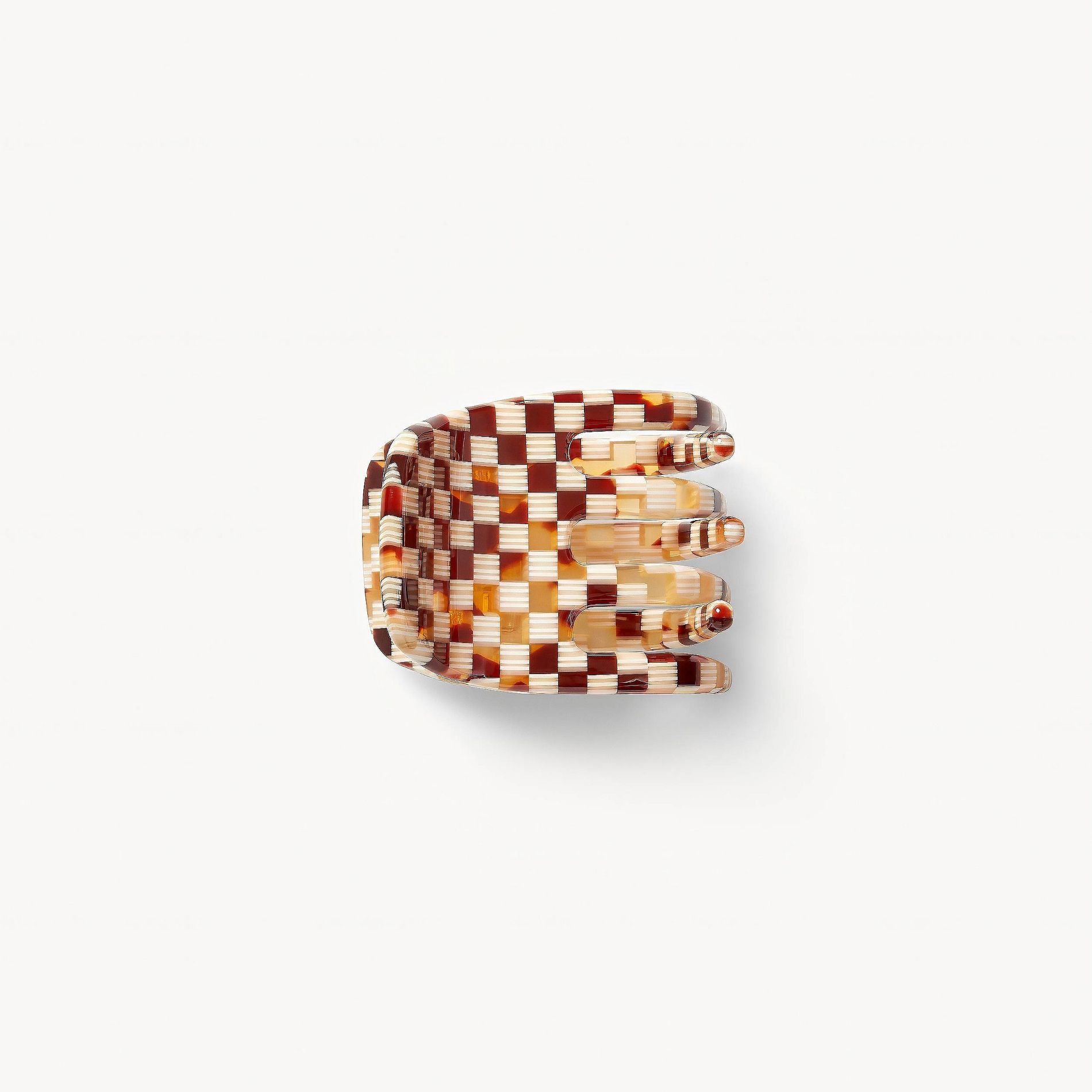 MACHETE Mini Claw Hair Clips And Pins - Tortoise Checker - Beauty Studio