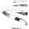 Quoizel Lighting Aviva 1 - Light Semi-Flush Mount in  Polished Chrome - 3 of 4