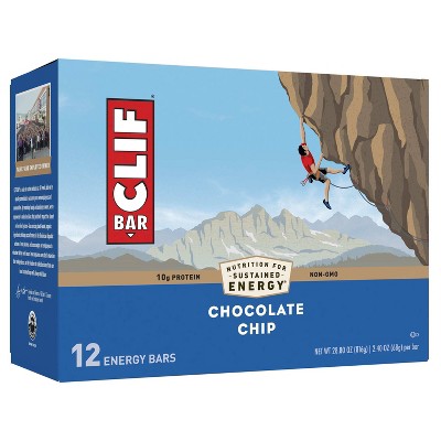 CLIF Bar Chocolate Chip Energy Bars 
