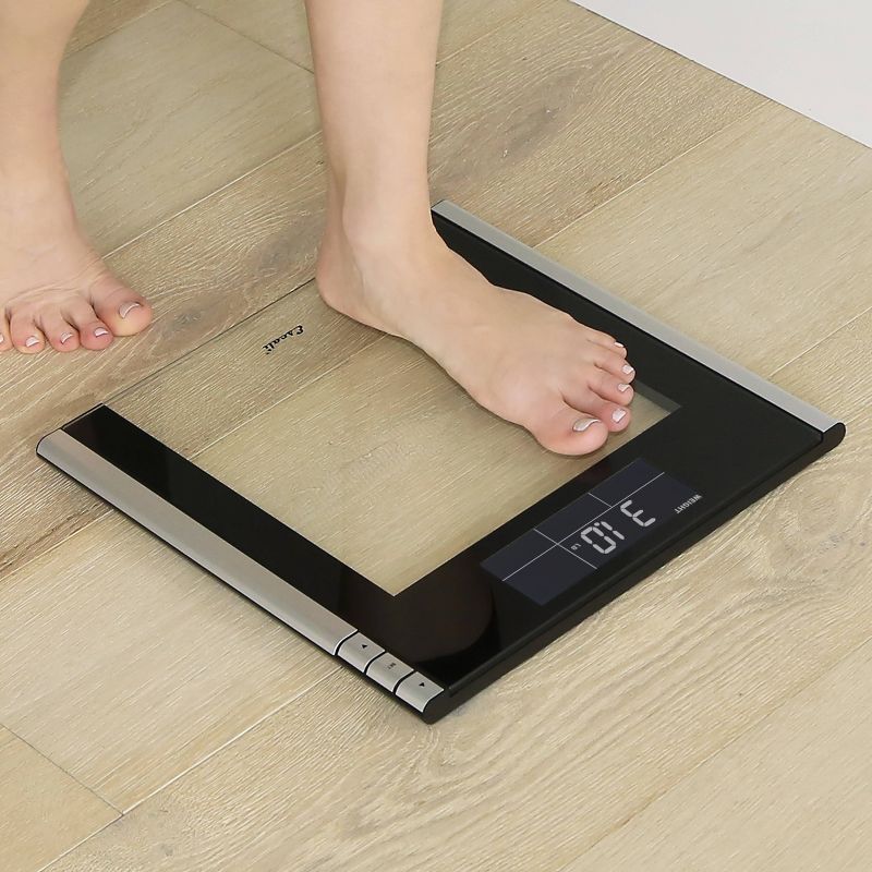 Track and Target Bathroom Scale Black/Clear - Escali, 6 of 11