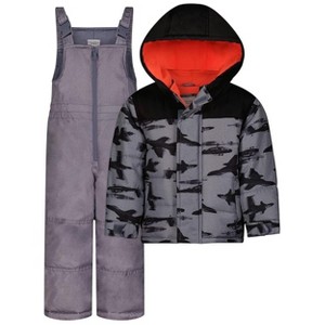 Carter's boys Heavyweight 2-piece Skisuit Snowsuit Set - 1 of 4