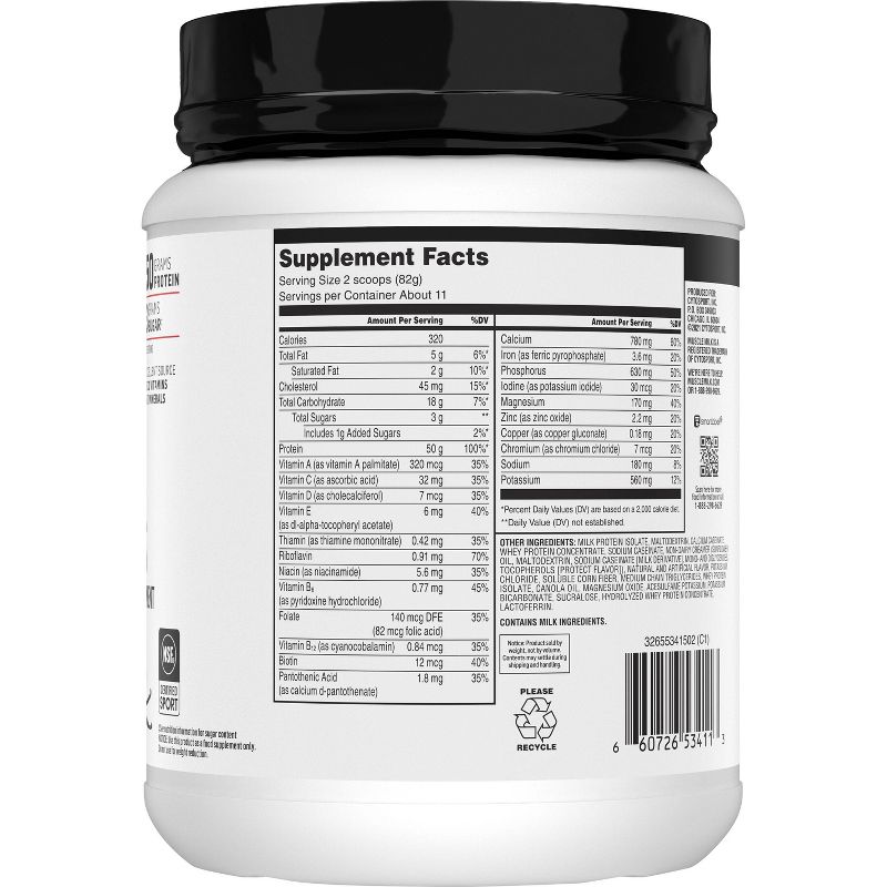 Muscle Milk Pro Series Protein Powder - Vanilla - 32oz, 5 of 7
