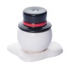Transpac Dolomite Melted Snowman Salt and Pepper Shaker Set of 3 for Christmas Holiday Table Decor - 4 of 4