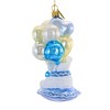 Huras Family 5.0 Inch Boy Teddy Bear With Balloons Christmas Tree Ornament , Baby's First Christmas (1PC) - 2 of 3