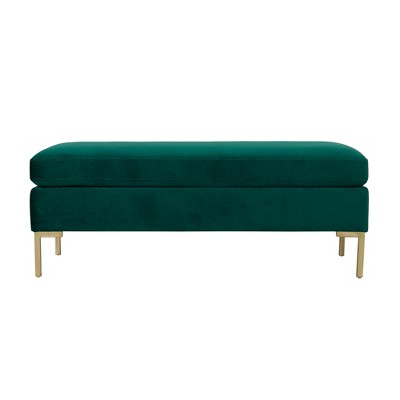 target green ottoman