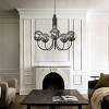 ALOADECOR Modern Glam Glass Globe Bubble Chandelier Sputnik  Hand Blown Glass Pendant Light For Living Room - 2 of 4