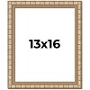 PosterPalooza | 13x16 Modern Bamboo Picture Frame, UV Acrylic, 5 Finishes - 2 of 4