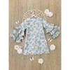 Fluttering Butterfly Ruffle Sleeve Dress Mia Belle Girls - 2 of 4