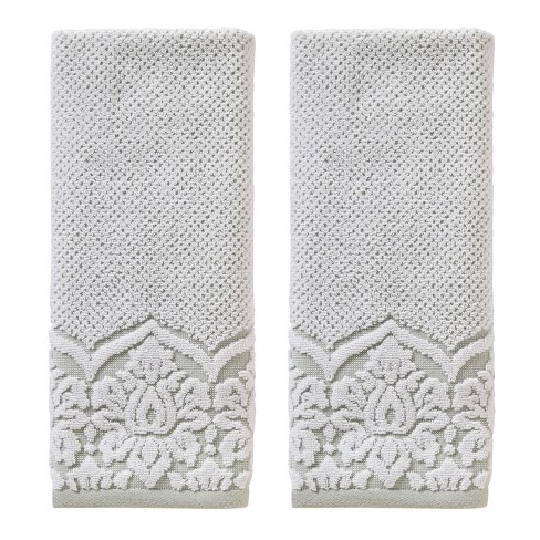 SKL Home Cozy Home 2 Piece Hand Towel Set in Taupe