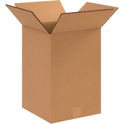 Box Partners Double Wall Boxes 12" x 12" x 18" Kraft 15/Bundle HD121218DW