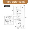 Modern Tall Storage Cabinet – Tilt-Out Compartment, Adjustable Shelves, 80LBS Capacity, Soft-Close Hinges - Leovsnove - 3 of 4