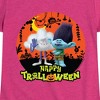 Girls' - Trolls - Happy Trolloween Branch and Cloud Guy Fitted Short Sleeve Graphic T-Shirt - 2 of 4