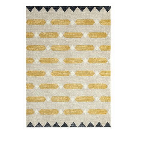 6 X9 Rectangle Loomed Area Rug Beige, How Big Is A 4×6 Rug
