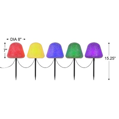 Mr. Christmas Sugared Gumdrop Pathway Lights - Thumbnail 4