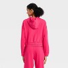 Women's French Terry Full Zip Hoodie Sweatshirt - JoyLab™ - 2 of 3