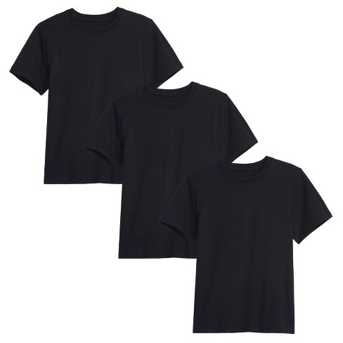 Action Thread Boy's Short Sleeve Crew Neck Premium Soft Cotton Blend T ...