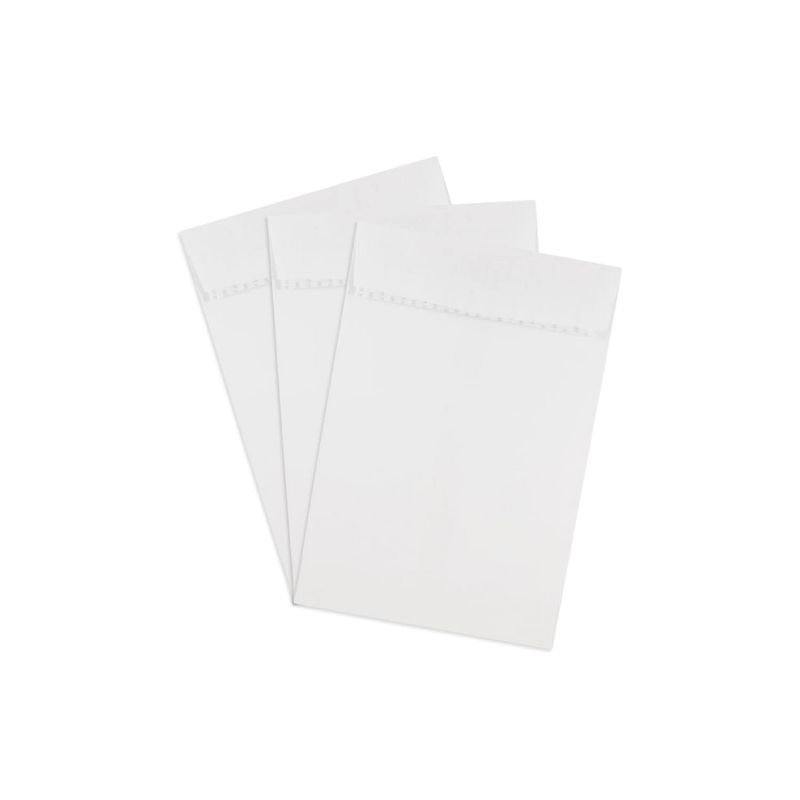JAM Paper 6 x 9 Open End Catalog Envelopes with Peel and Seal Closure White 356828777A, 3 of 5