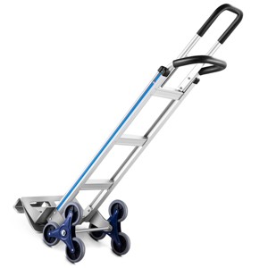 Costway 2 In 1 Hand Truck Stair Climber Hand Truck Aluminum Cart Dolly 550LBS - 1 of 4