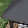 Gsluuk Outsunny 10' x 10' Soft Top Patio Gazebo Outdoor Canopy with Unique Geometric Design Roof - 4 of 4