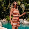 Women's Vibrant Striped Sleeveless Romper - Cupshe - 2 of 4